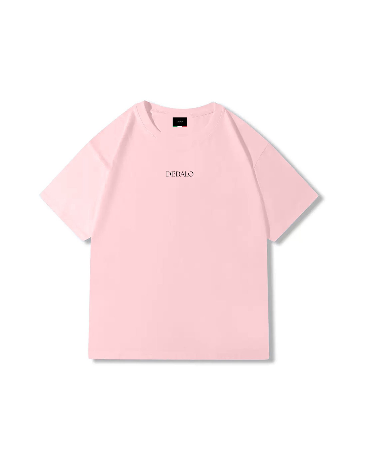 T-shirt oversize rosa pallido, 270g